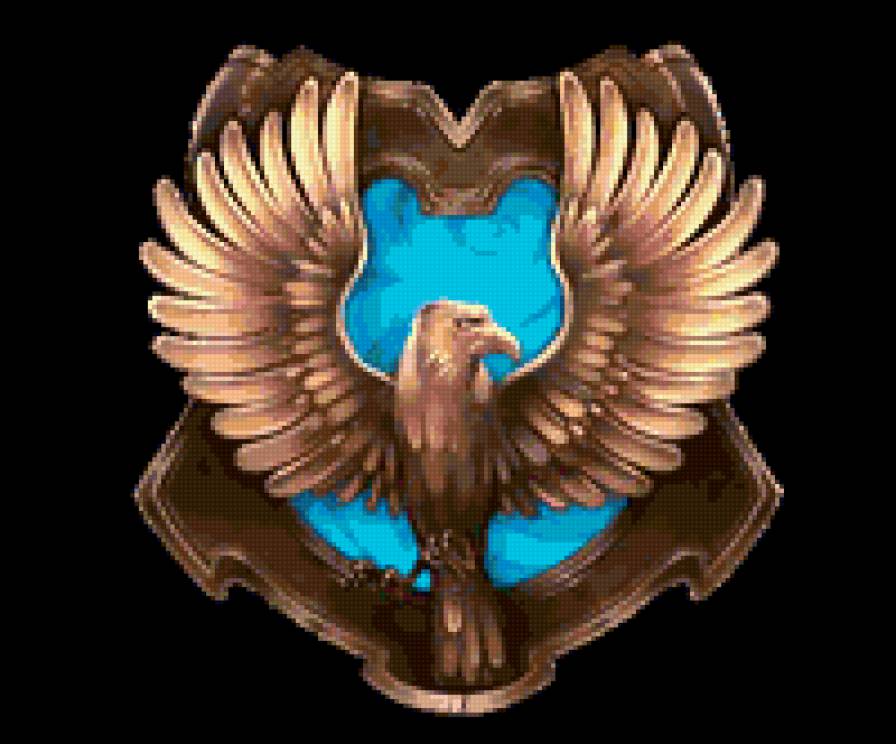 Герб Когтеврана - хогвартс, рейвенкло, когтевран, равенкло - предпросмотр