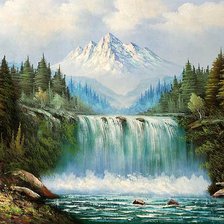 горная река