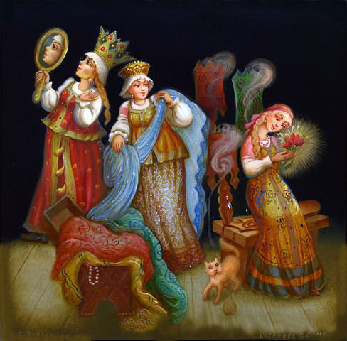 Аленький цветочек - русские сказки - оригинал