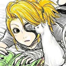 Схема вышивки «Deidara and neko»