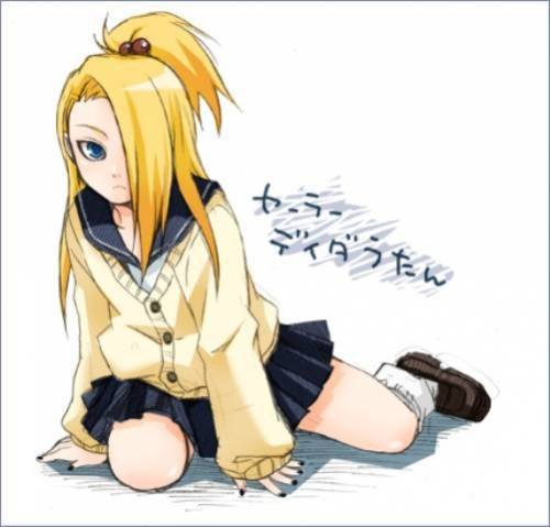 Nya - naruto, deidara, nya, akatsuki - оригинал