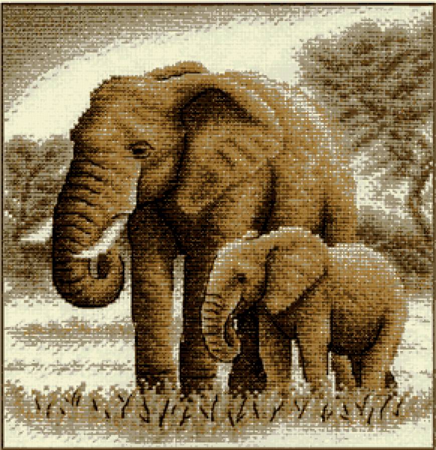 Слоны 2 - животные, слоны - предпросмотр