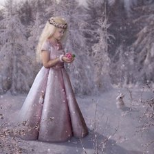 Схема вышивки «Little Girl»