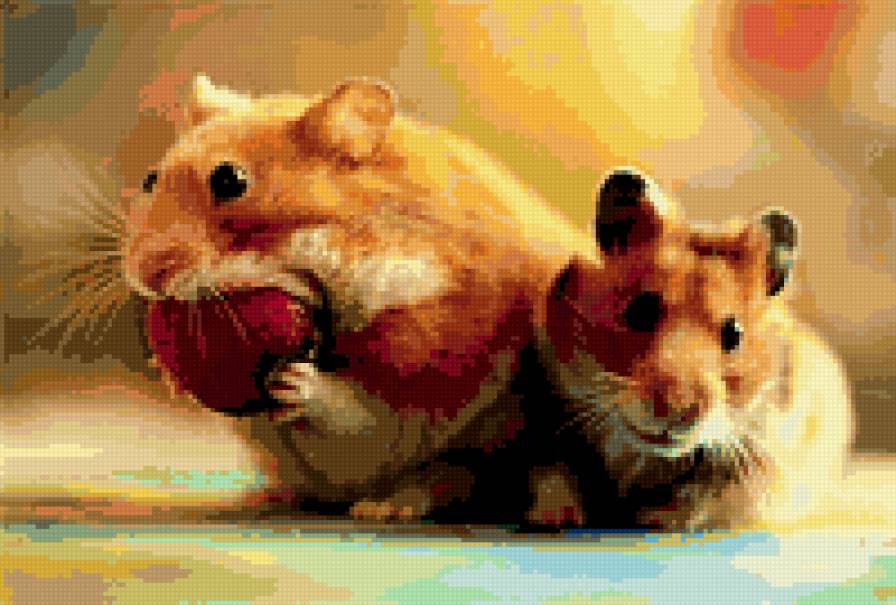 Утянул ночью из холодильника... - грызуны - предпросмотр