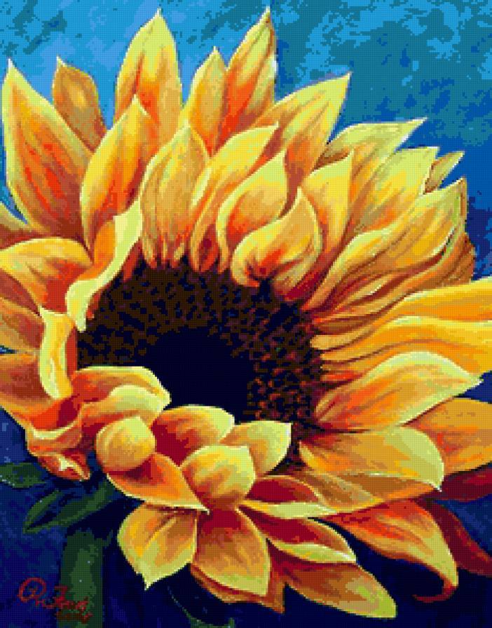 ПОДСОЛНУХ - цветы природа - оригинал