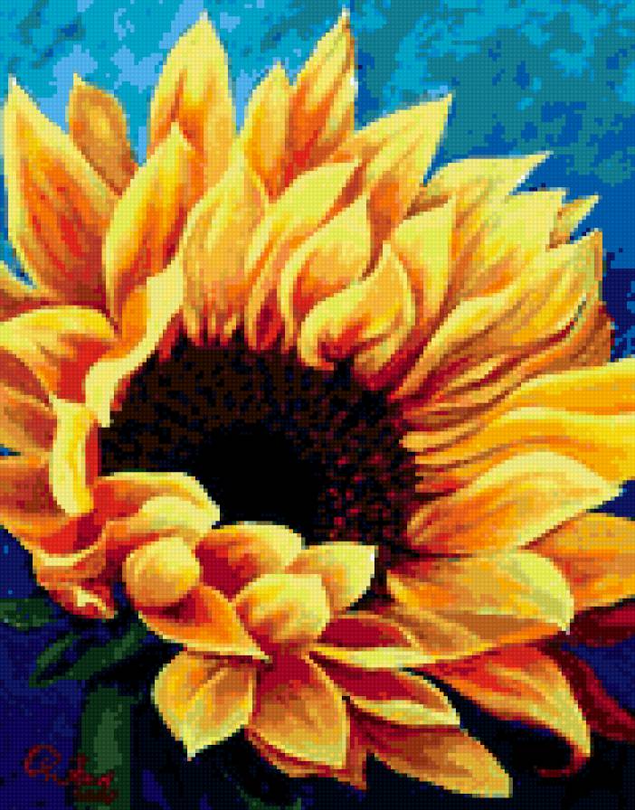 ПОДСОЛНУХ - цветы природа - предпросмотр