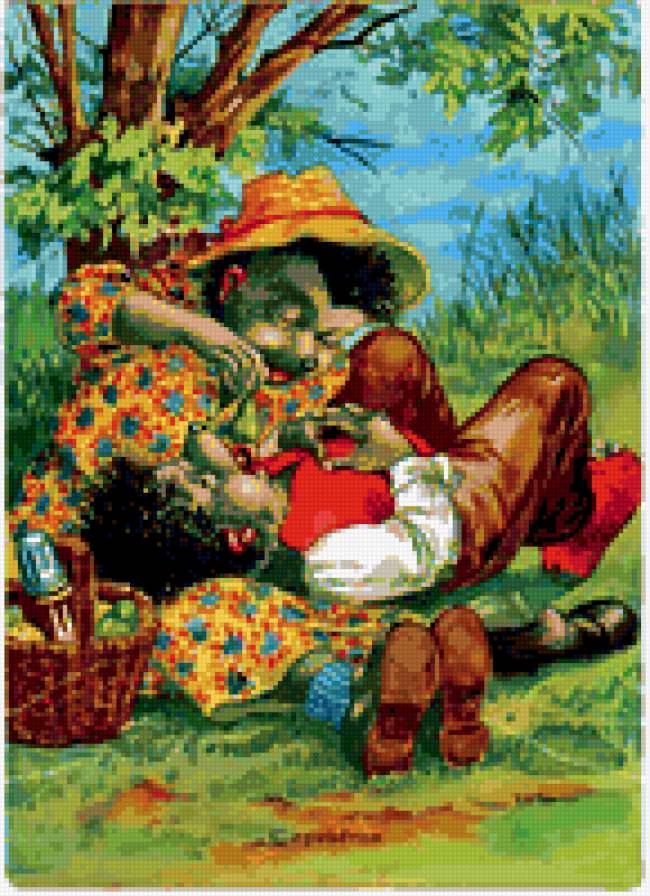 Серия ёжики "Любовь" - немецкие открытки, семья ежиков - предпросмотр