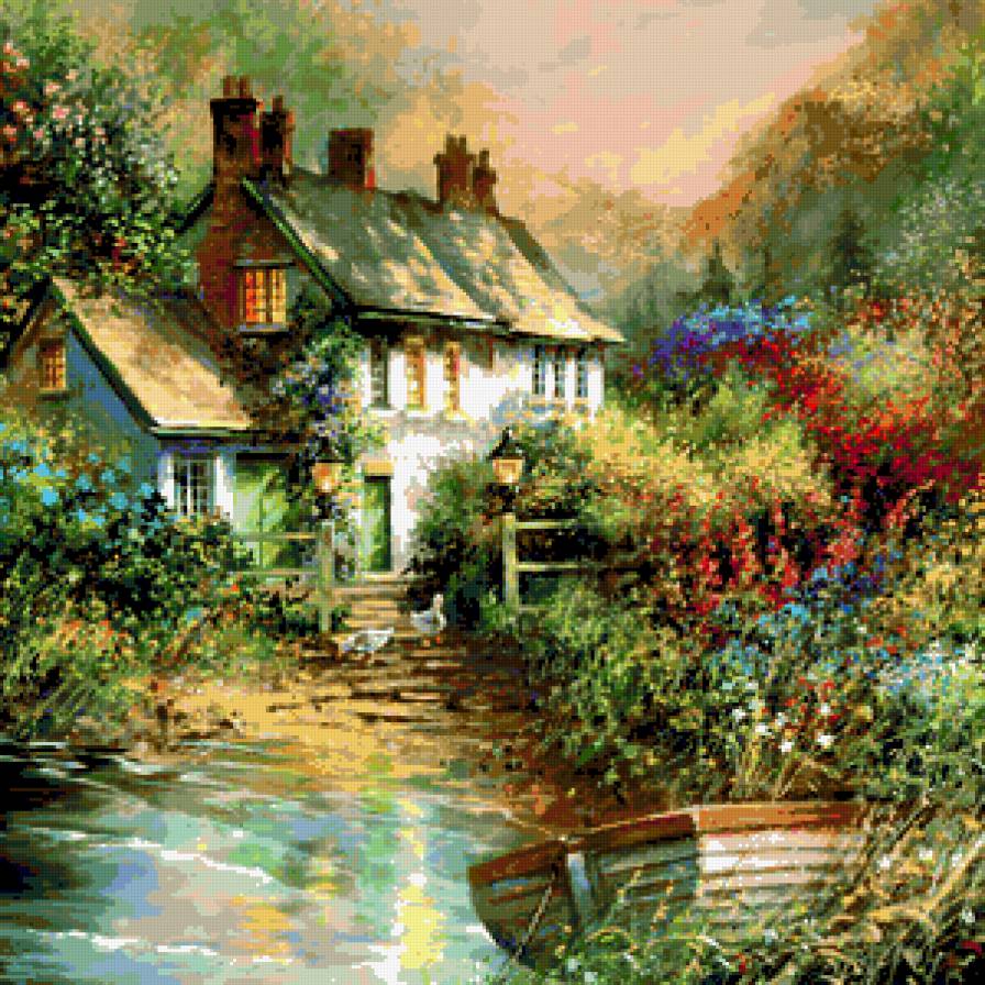 дом у реки - предпросмотр