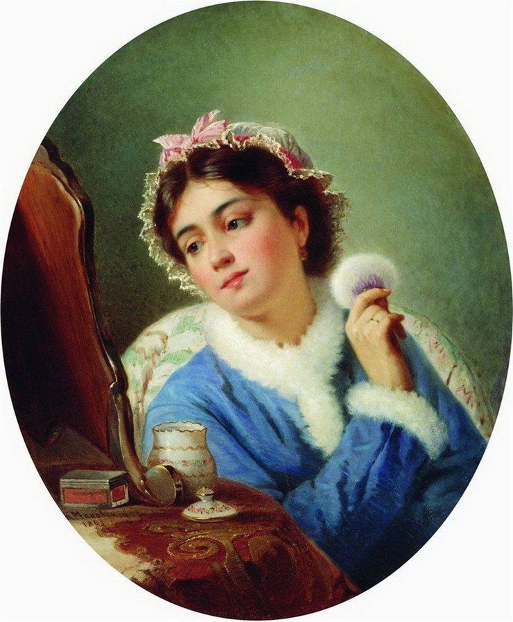 женский образ - живопись портрет - оригинал