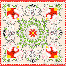 Схема вышивки «podushka»