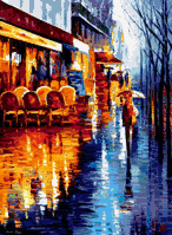 афремов вечерний дождь - предпросмотр