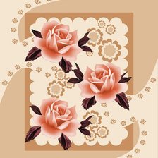 Оригинал схемы вышивки «Цветы» (№393669)