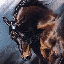 Оригинал схемы вышивки «лошадь» (№393881)
