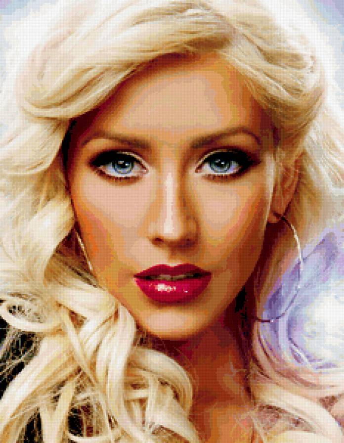 Кристина Агилера - певица, кристина агилера, знаменитость, дива, портрет, актриса - предпросмотр