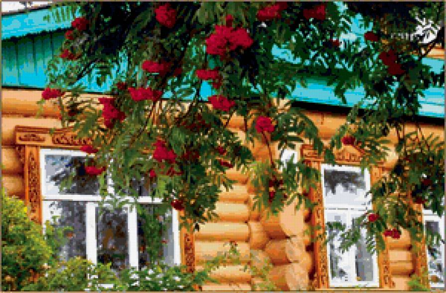 Домик - деревня, дом - предпросмотр