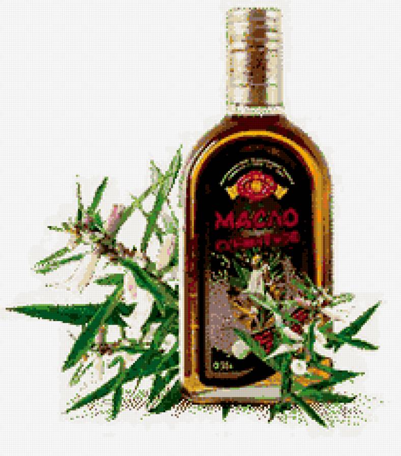 для кухни - натюрмотр, для кухни, масло, ветка, панно - предпросмотр