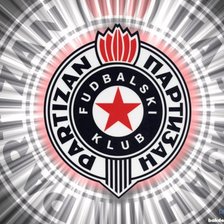Схема вышивки «gerb F.K. Partizan iz Belgrada»