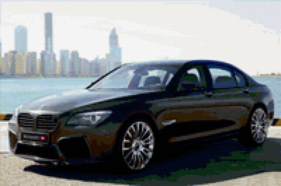 BMW - пейзаж, автомобиль - предпросмотр