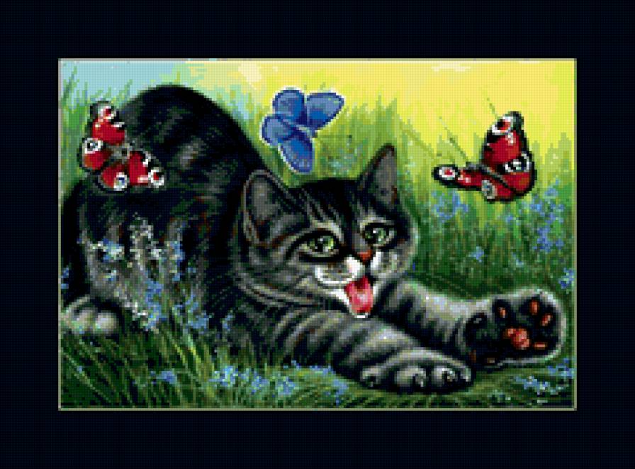 Кошки И . Гармошовой - котенок, кот - предпросмотр