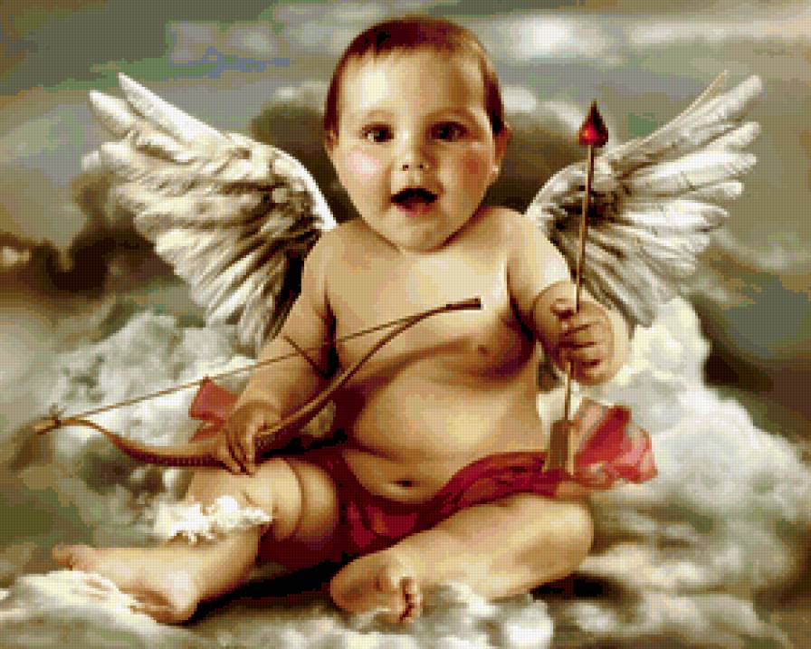 ангелочек - малыш, ангел, дети - предпросмотр