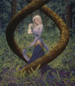 Лесная фея - фея, сказка, лес, фэнтэзи, девушка - оригинал