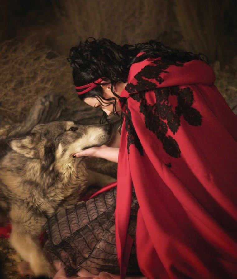 Amy Lee and Wolf - wolfs, evanescence, call me when you're sober, amy lee - оригинал