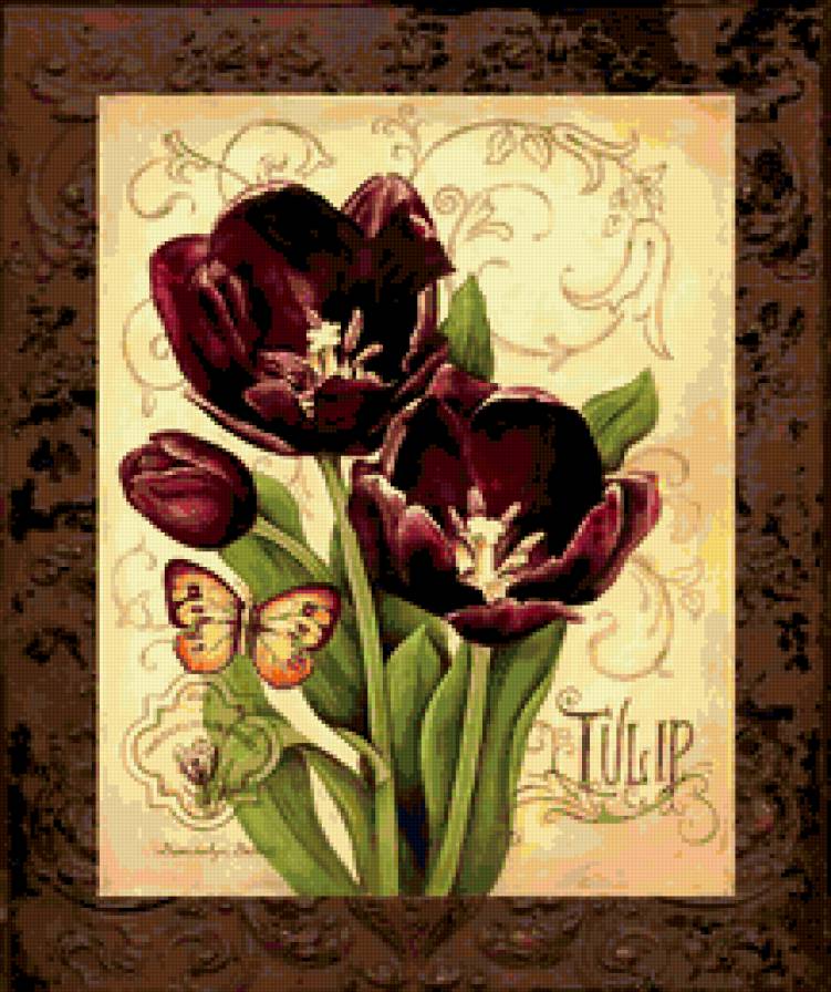 тюльпаны - предпросмотр
