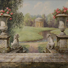 Схема вышивки «Павловск. Вечная беседа»