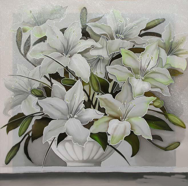 Нптюрморт в белых тонах - оригинал