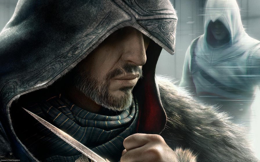 Assassin's Creed - assassin, альтаир, эцио - оригинал