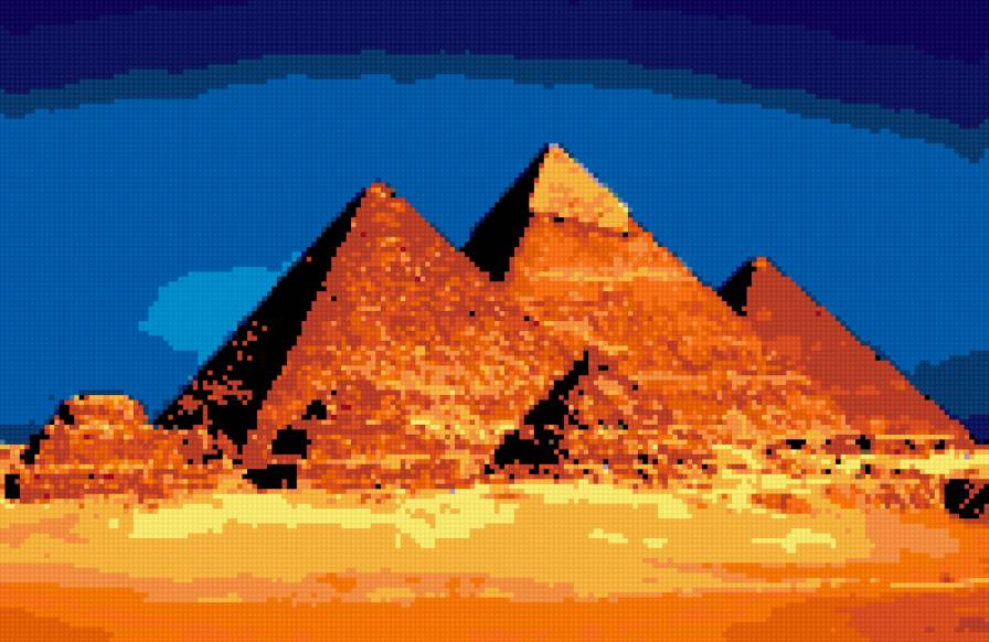 египетские пирамиды - египет, пирамиды - предпросмотр