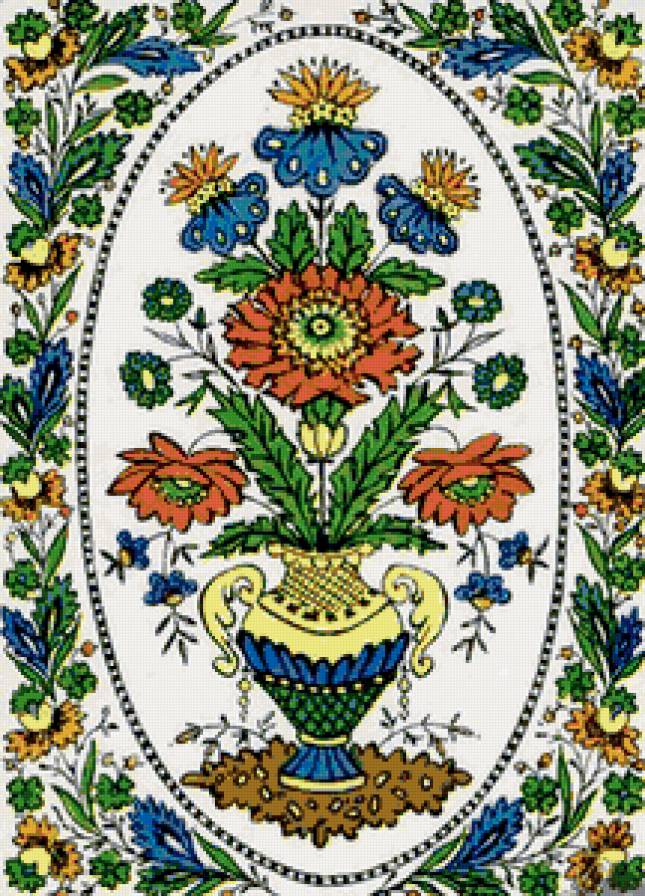 цветочное панно - предпросмотр