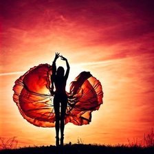 Схема вышивки «девушка»