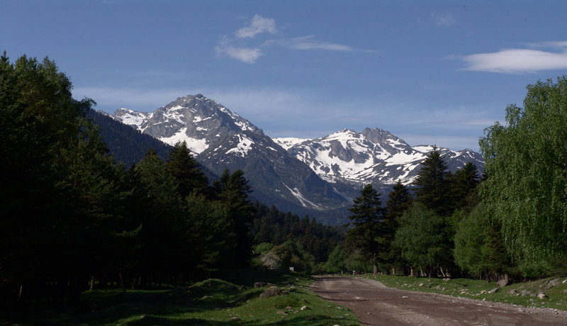 домбай - природа, горы - оригинал