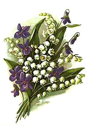 букетик весенних цветов - оригинал