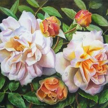 Схема вышивки «Серия "Букет"»