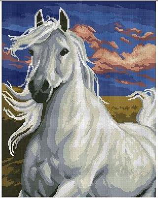белая лошадь - оригинал