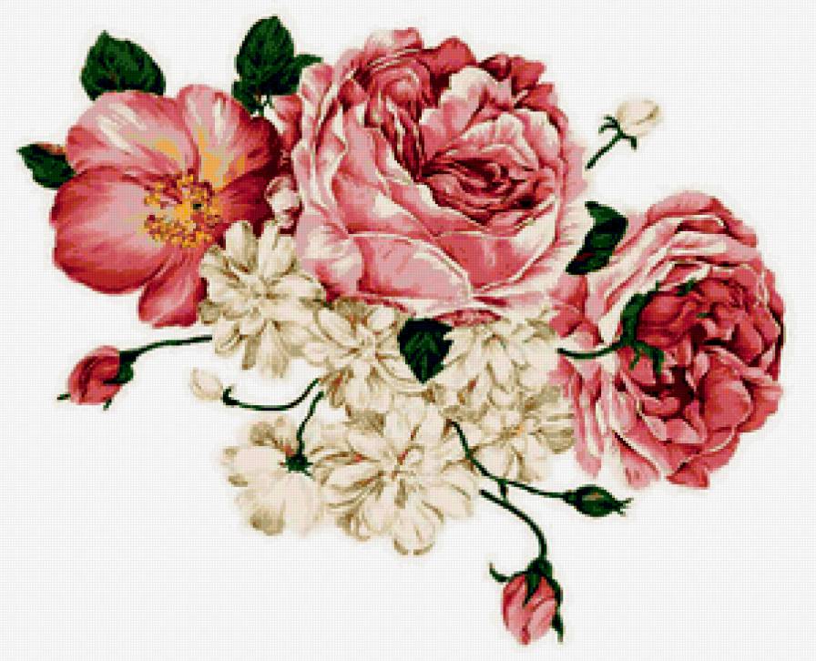 нежный букетик - предпросмотр