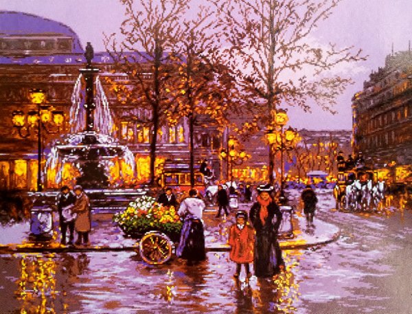 старый париж - оригинал