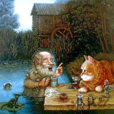 Схема вышивки «Сказочные персонажи»