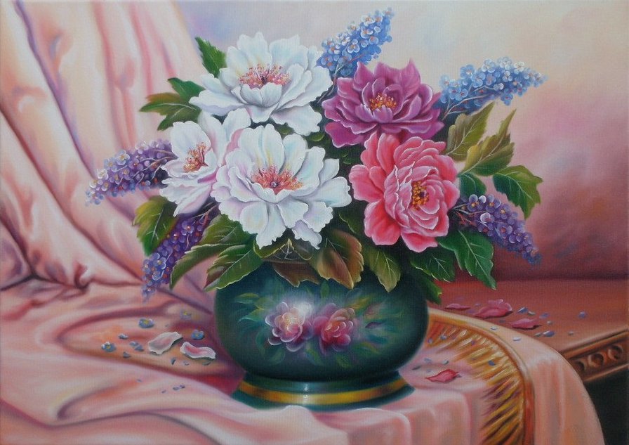 Пионы - оригинал