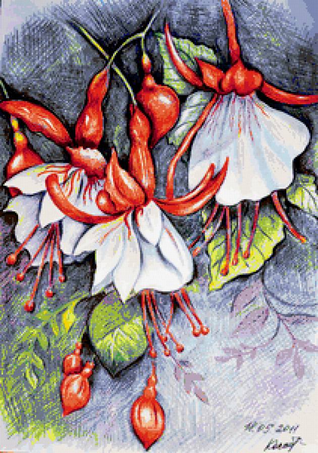 №399365 - цветы, живопись - предпросмотр