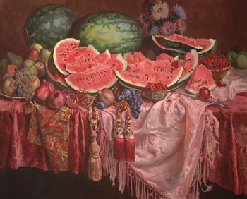 №399477 - натюрморт, ягоды, фрукты - оригинал