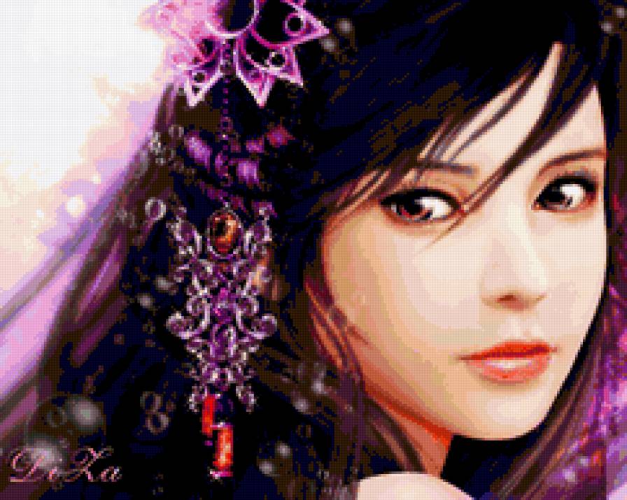 девушка - фэнтези - предпросмотр