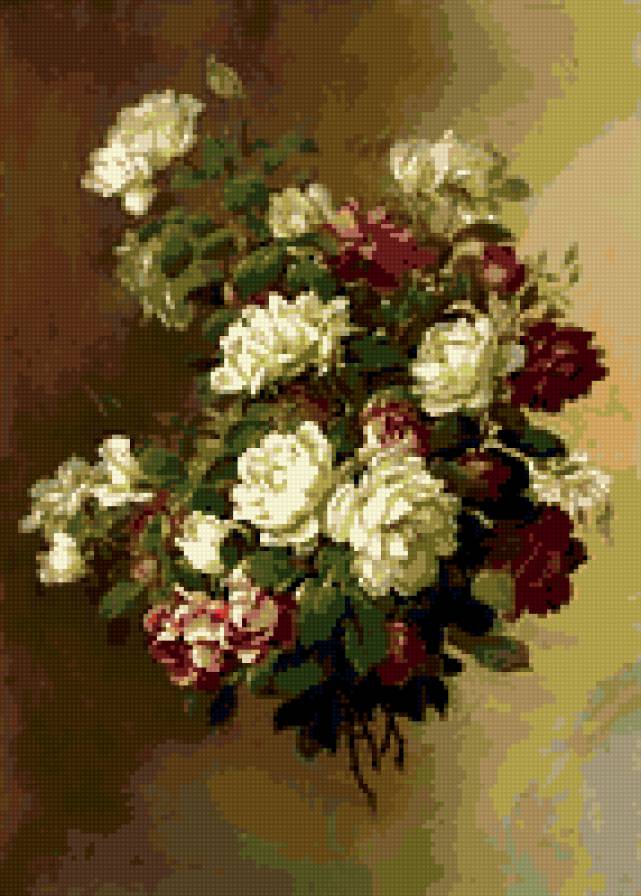 и снова розы - букет, цветы - предпросмотр