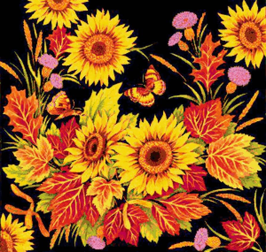 осенний  букет - предпросмотр