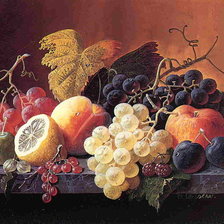 натюрморт с фруктами