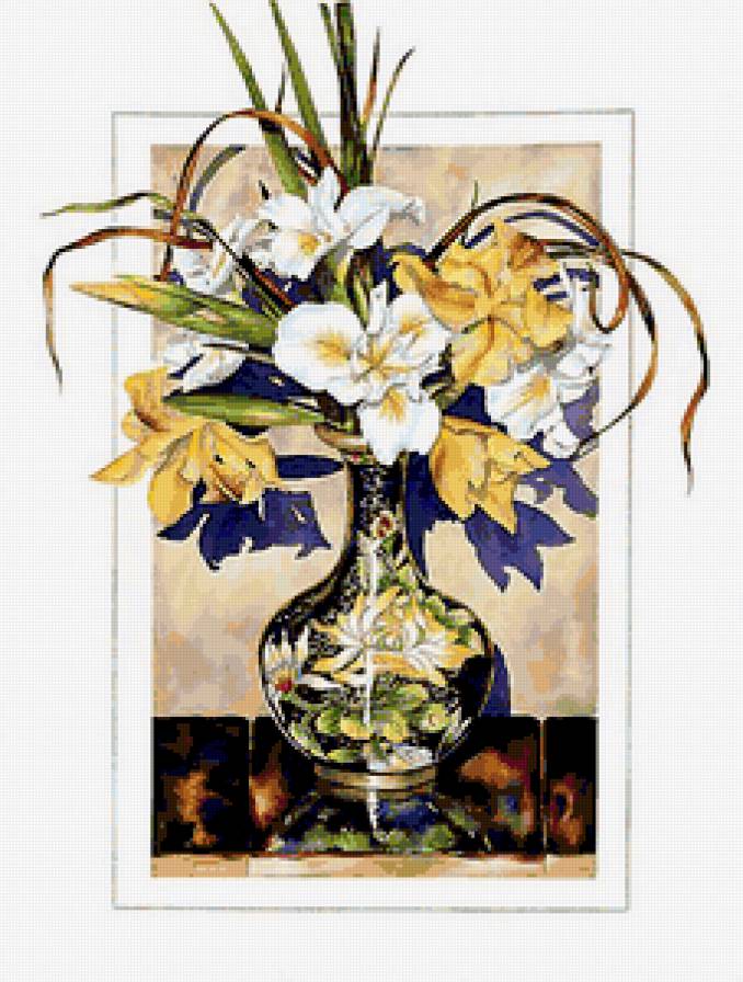 цветы в вазе - ваза, цветы - предпросмотр