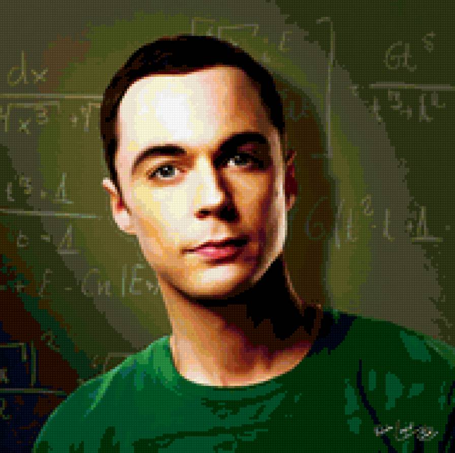 Шелдон Купер арт - шелдон купер, фанарт, теория большого взрыва - предпросмотр