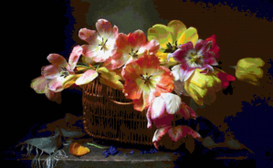 Милый Май - цветы, тюльпаны, натюрморт - предпросмотр